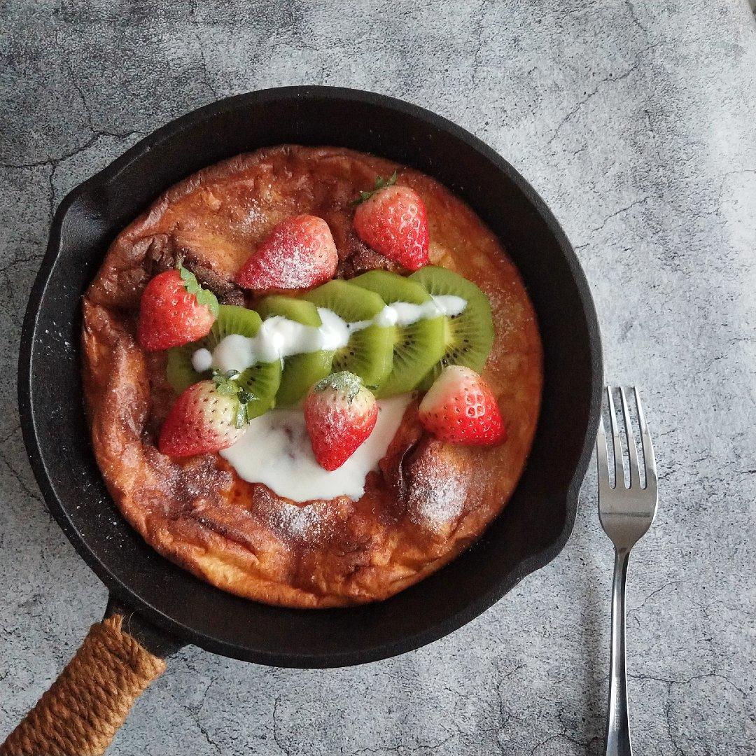 ㊙️零失败的快手早餐‼️荷兰松饼‼️甜咸口由你