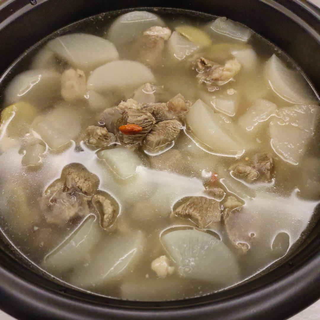 maryjane12做的羊排羊肉煲火锅(白汤)