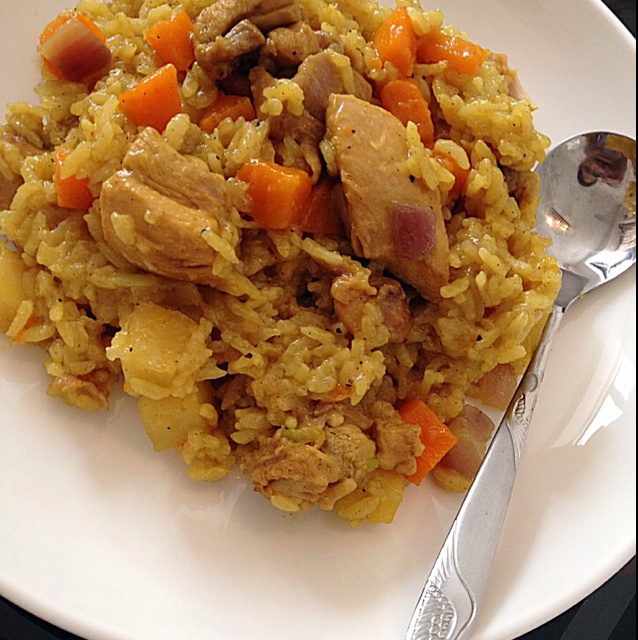 香浓咖喱炊饭--松下SR-ANY151-P IH变频电饭煲