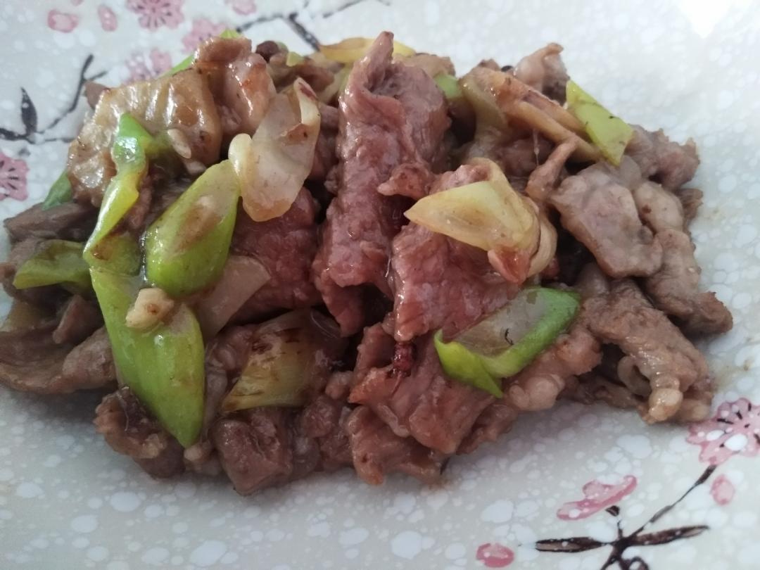 老北京葱爆（炮）羊肉