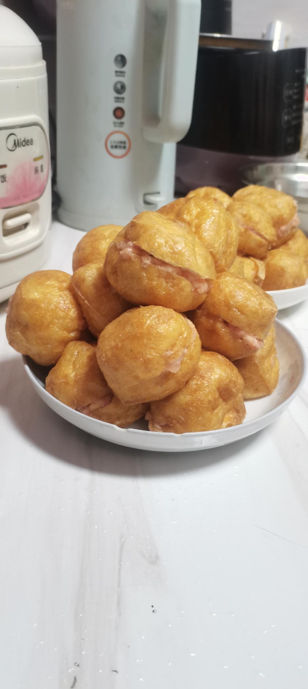 一端上桌就被秒光的时蔬肉沫酿油豆腐