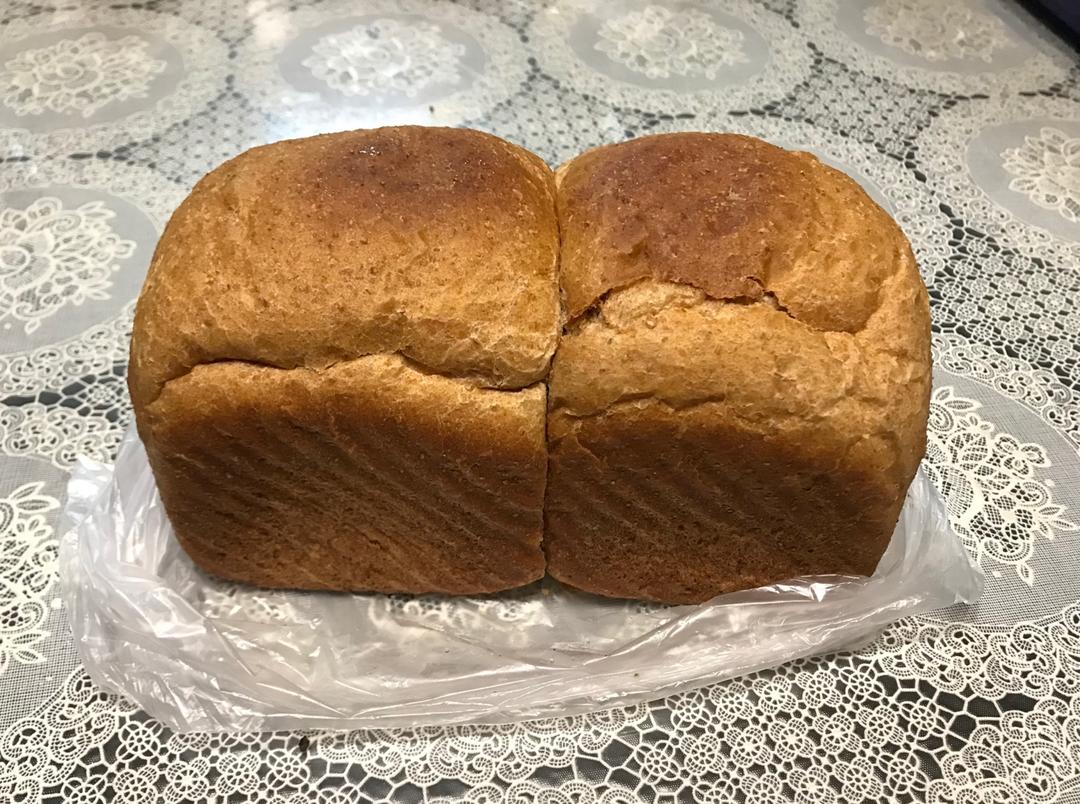 【健康烘培】超低卡黑全麦吐司