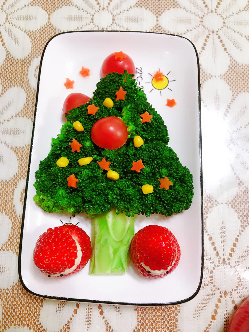 ［圣诞系列5］西兰花圣诞树