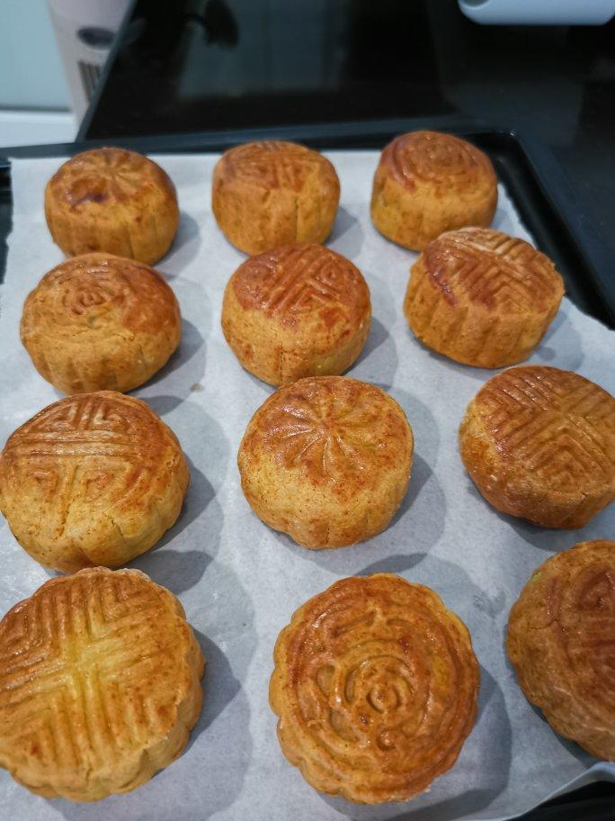 不用转化糖桨~老式月饼