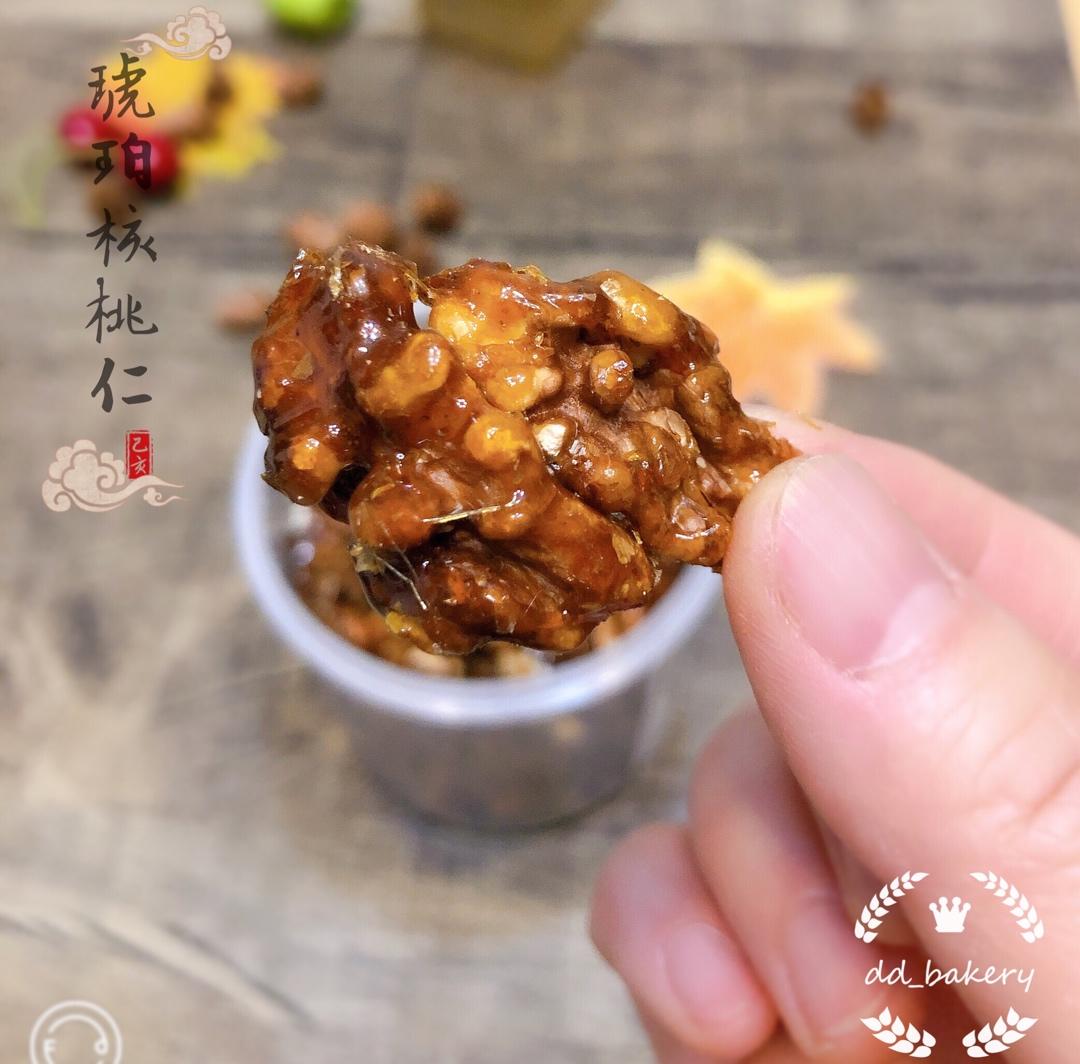 【琥珀核桃仁】冰糖无油不粘手