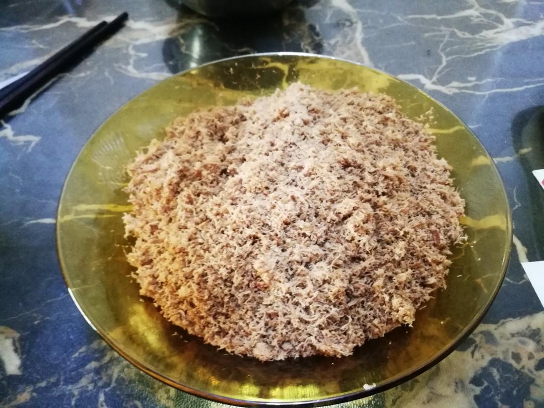 自制宝宝牛肉松