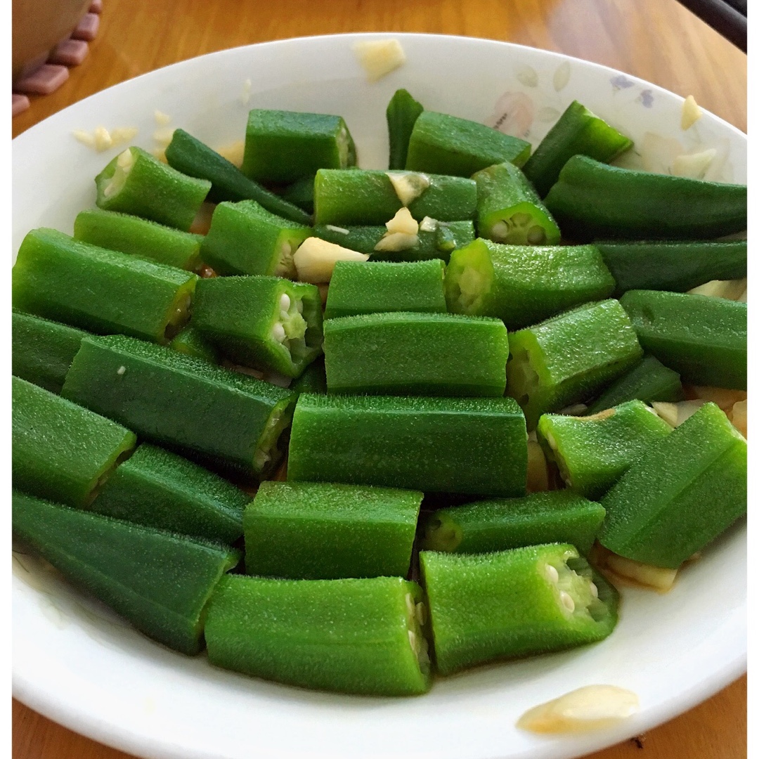 凉拌秋葵