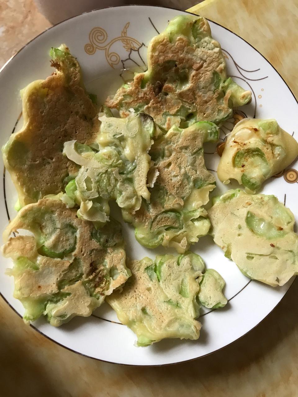 美味丝瓜饼