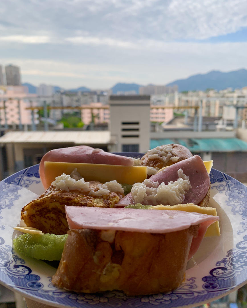 椰子油酒酿咸口蛋奶法棍【轻卡小食】