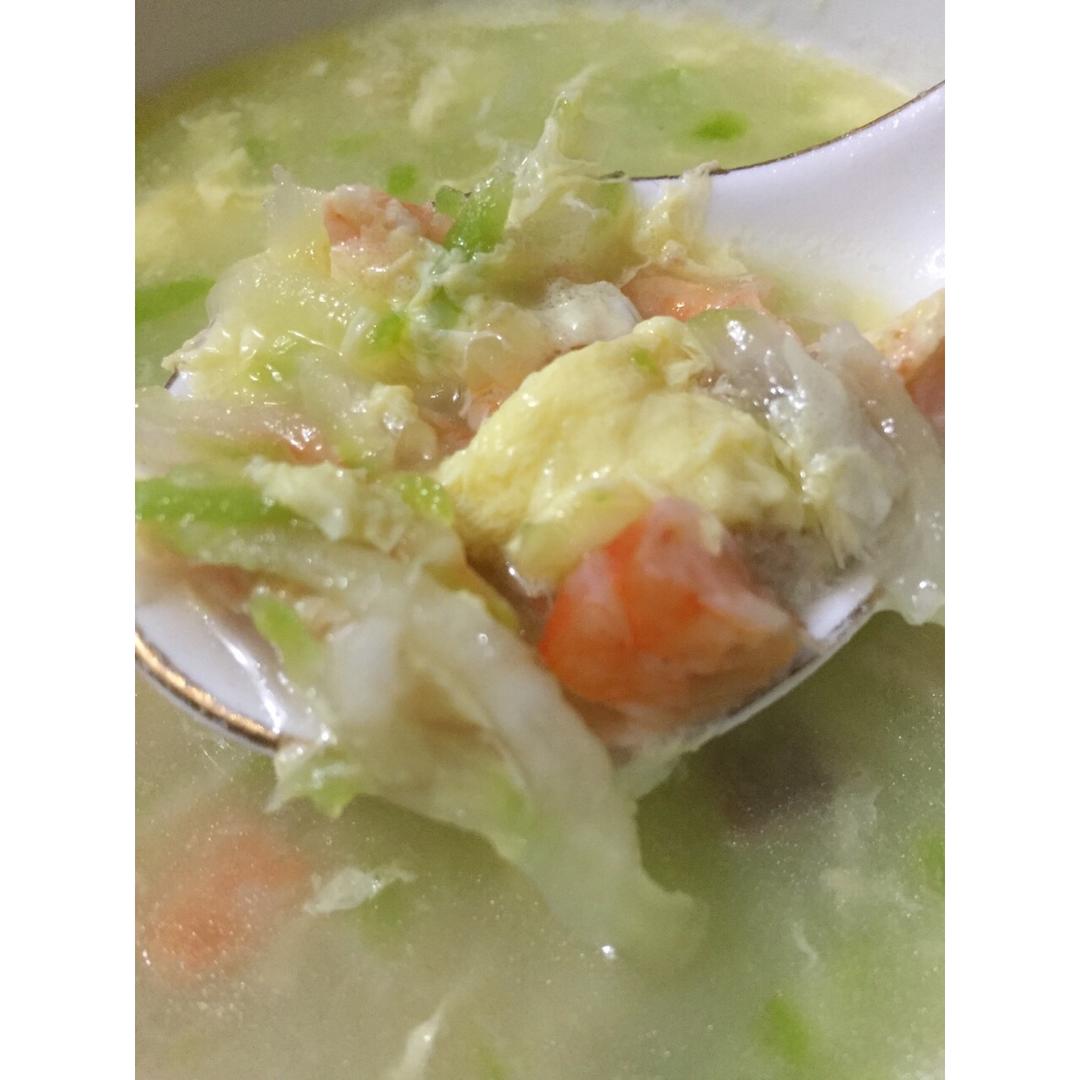 青萝卜丝咸汤