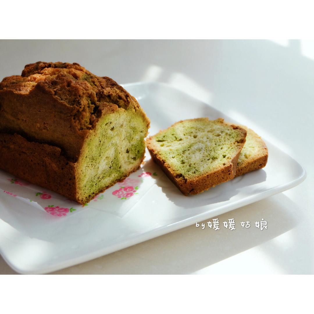 抹茶大理石磅蛋糕