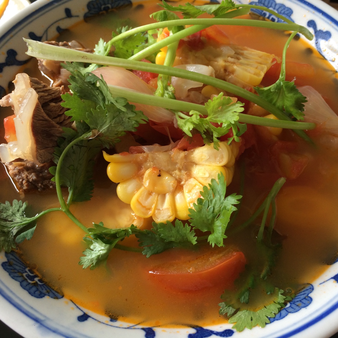 老丁的私房菜-番茄牛腩煲