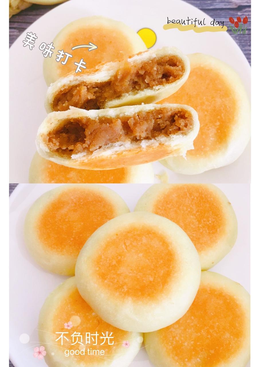 不会失败的软皮绿豆饼，烤箱平底锅都可以做