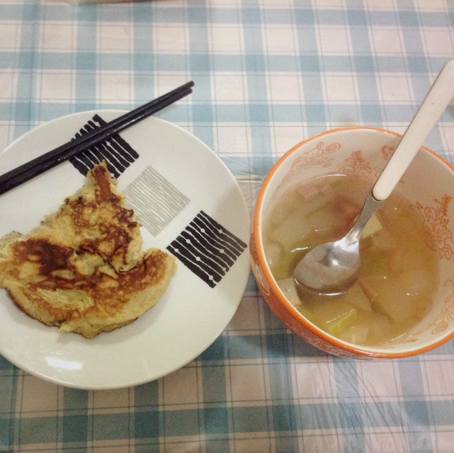 蜂蜜香蕉煎饼