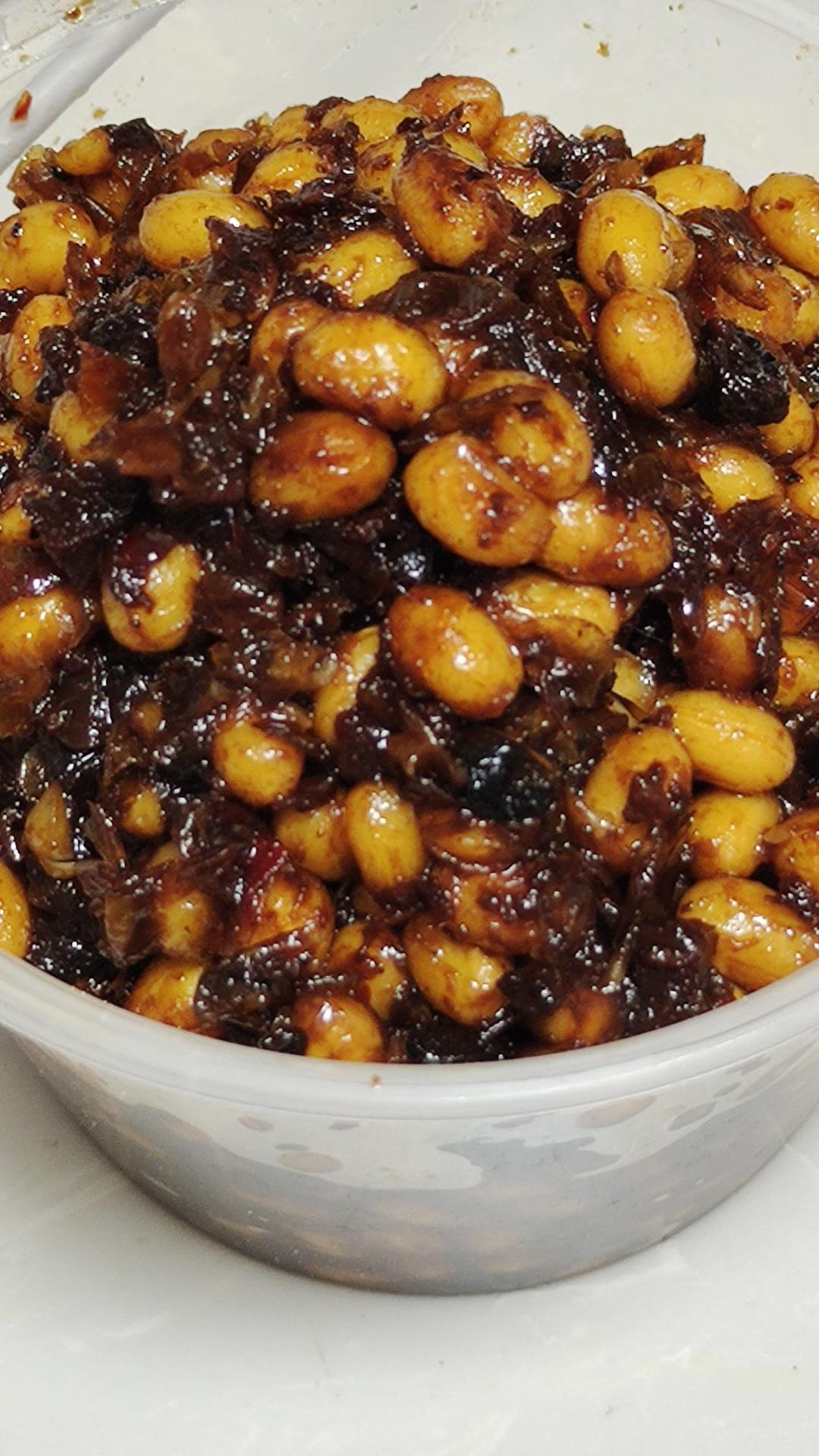 臭宝儿奶奶做的自制黄豆酱(快手版)