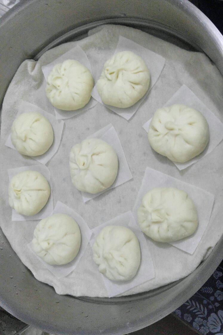 手工包子（肚脐包）