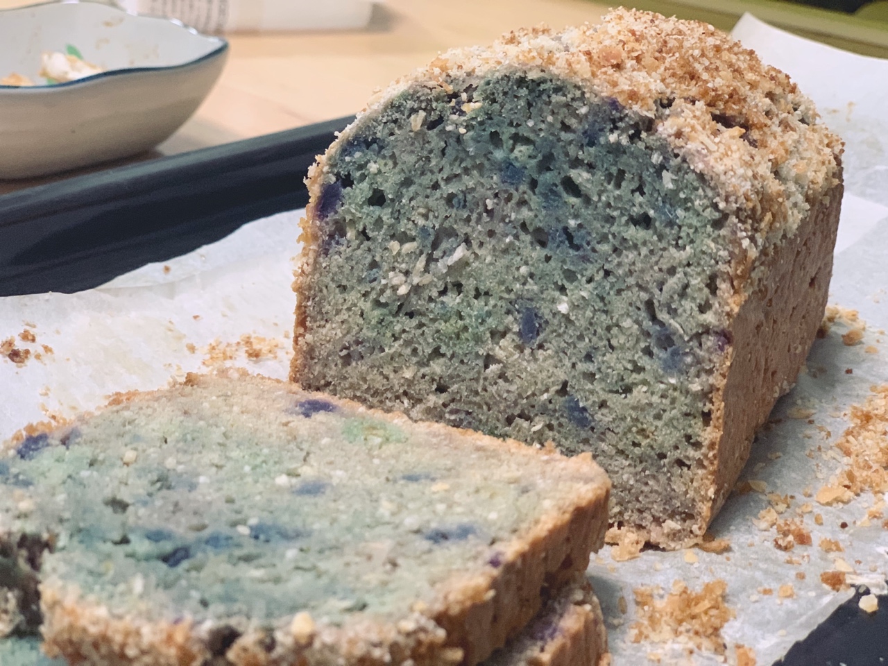 奶香紫薯快手面包丨健康·烘焙