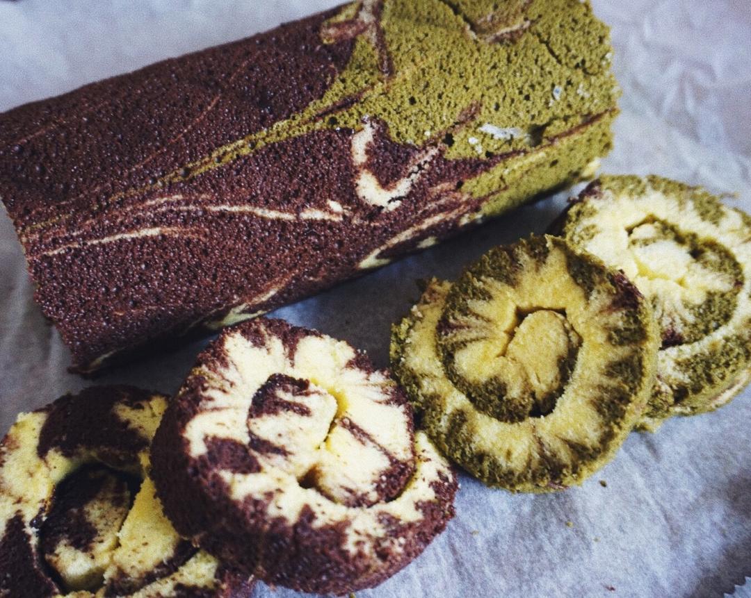 可可旋风蛋糕卷（视频）