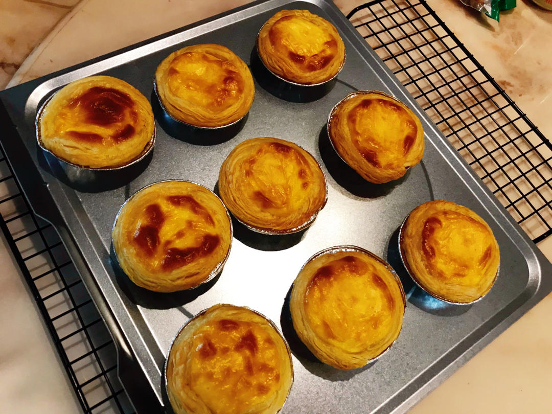 超嫩滑的葡式蛋挞(全蛋版)新手友好『秒杀KFC』