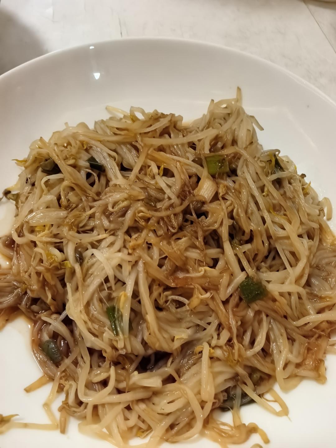 清炒豆芽