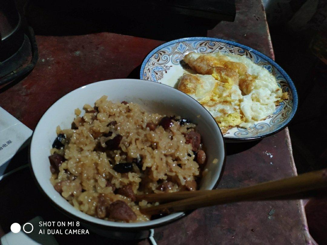 红糖糯米八宝饭