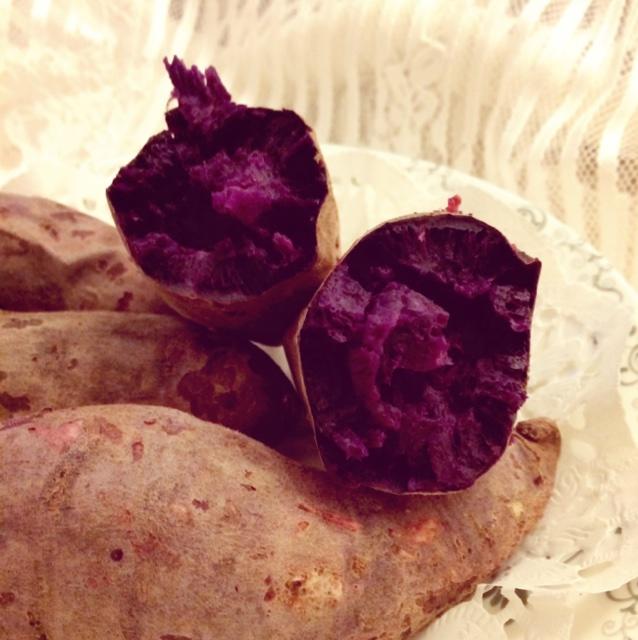 烤紫薯（烤箱版）的做法