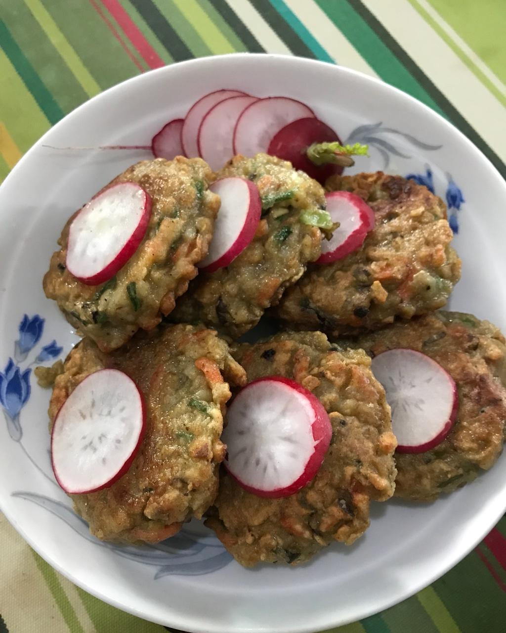 香煎小藕饼