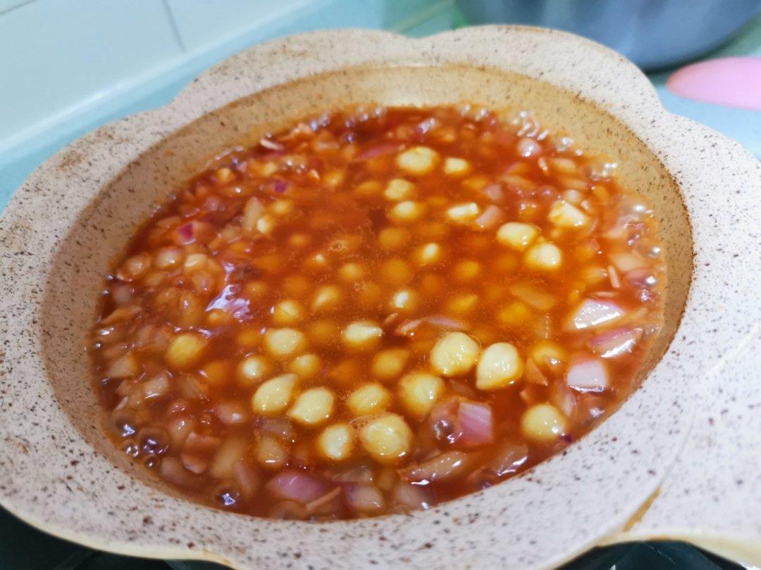 英式早餐—焗豆（焗鹰嘴豆）