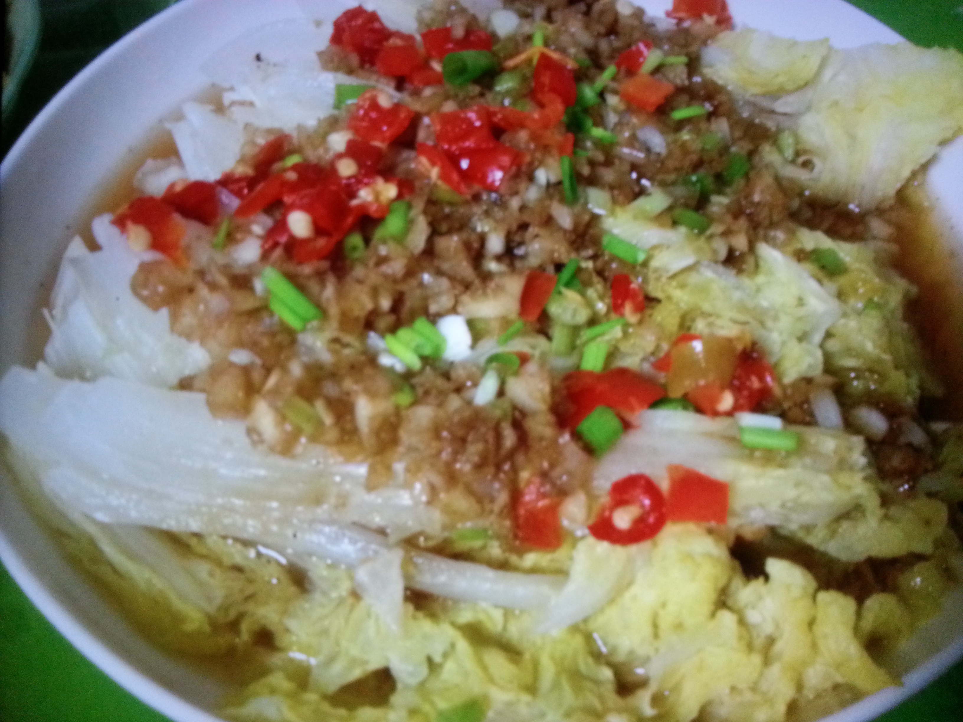 蒜蓉粉丝蒸娃娃菜