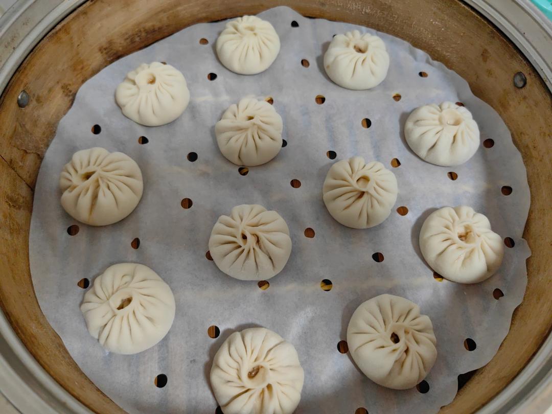 开封传统灌汤小笼包～汤汁饱满，不放皮冻更健康