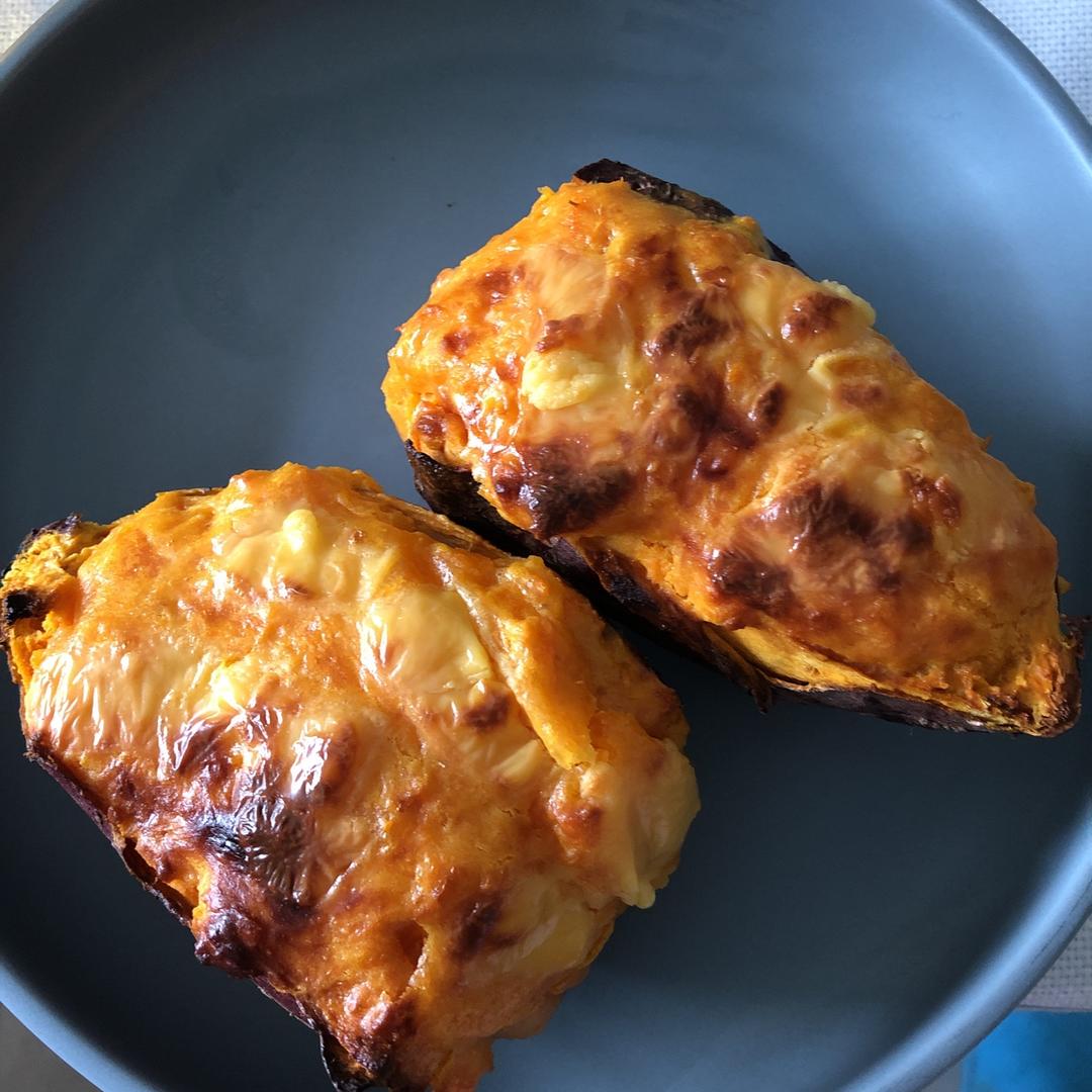 芝士奶油焗红薯