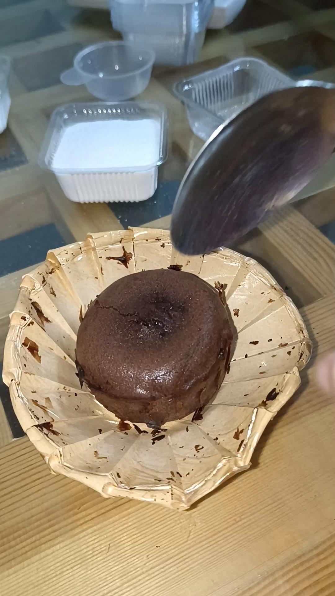 爆浆巧克力蛋糕——心太软的做法