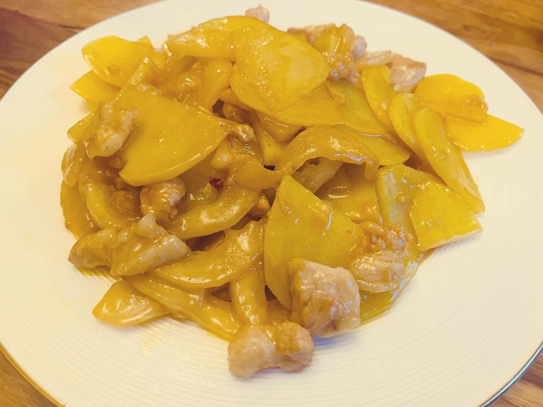 老黄瓜土豆炒肉