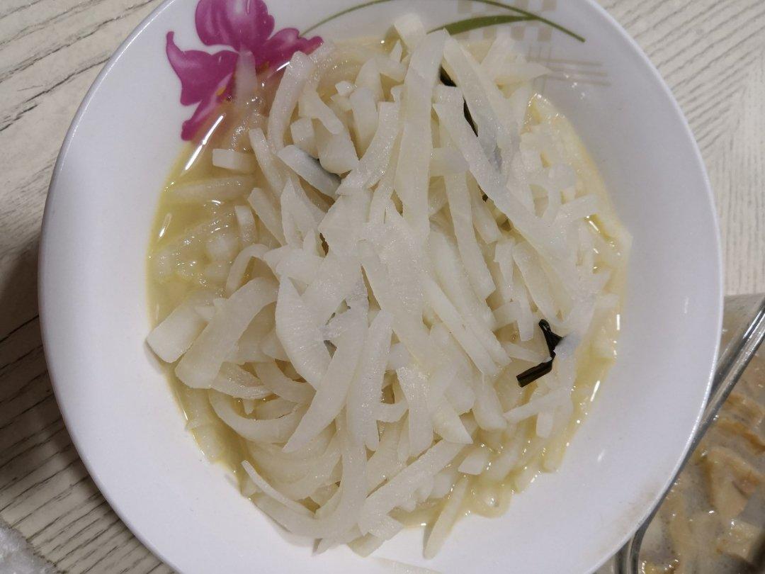 虾皮萝卜丝汤