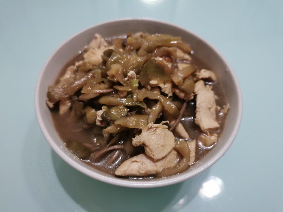 榨菜肉丝面