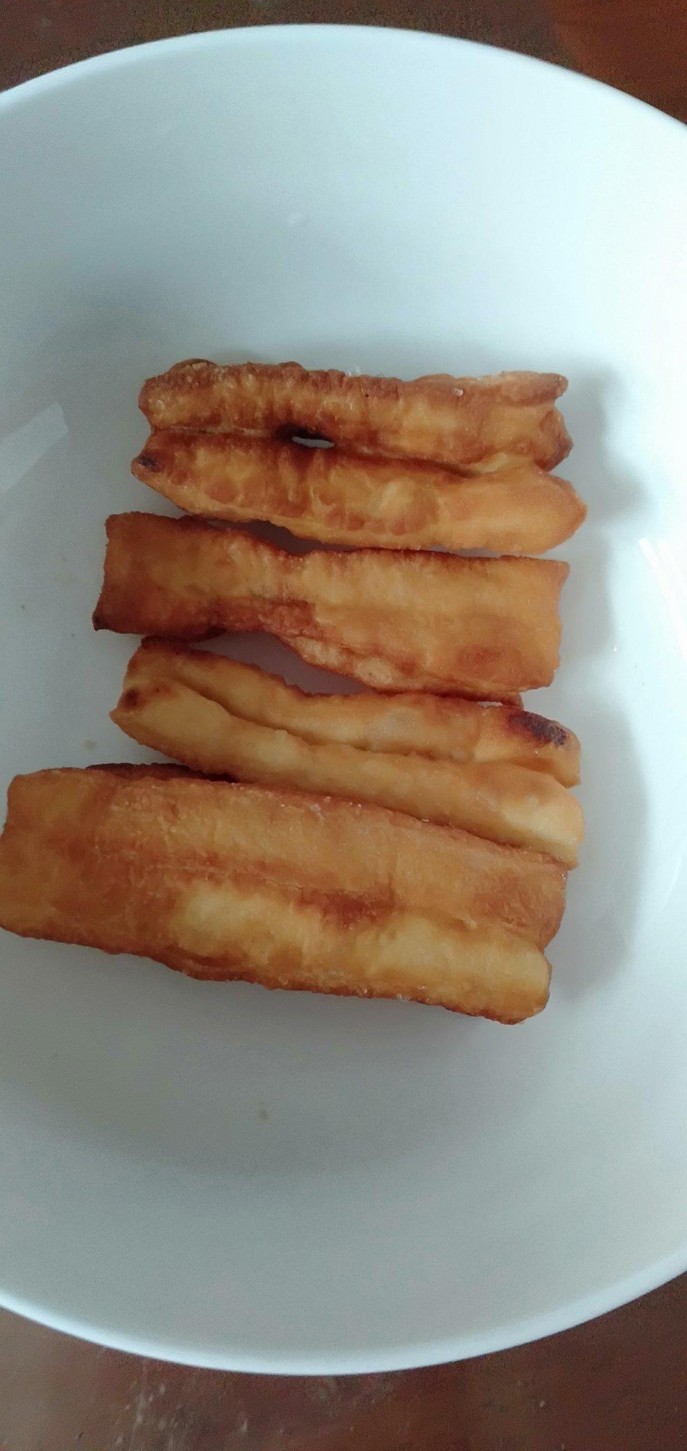 快手早餐～自制油条（酵母版，不含泡打粉、膨松剂）