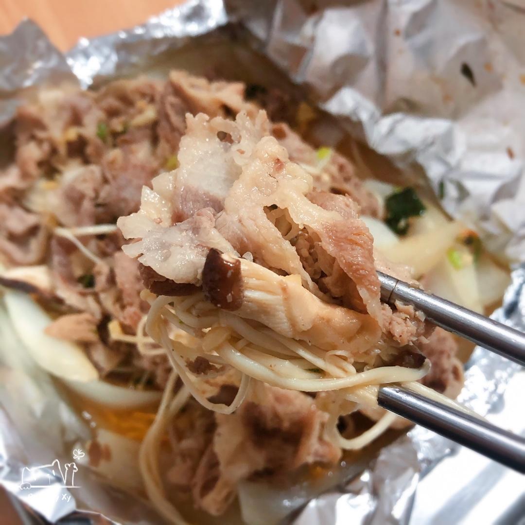 精】锡纸金针菇肥牛