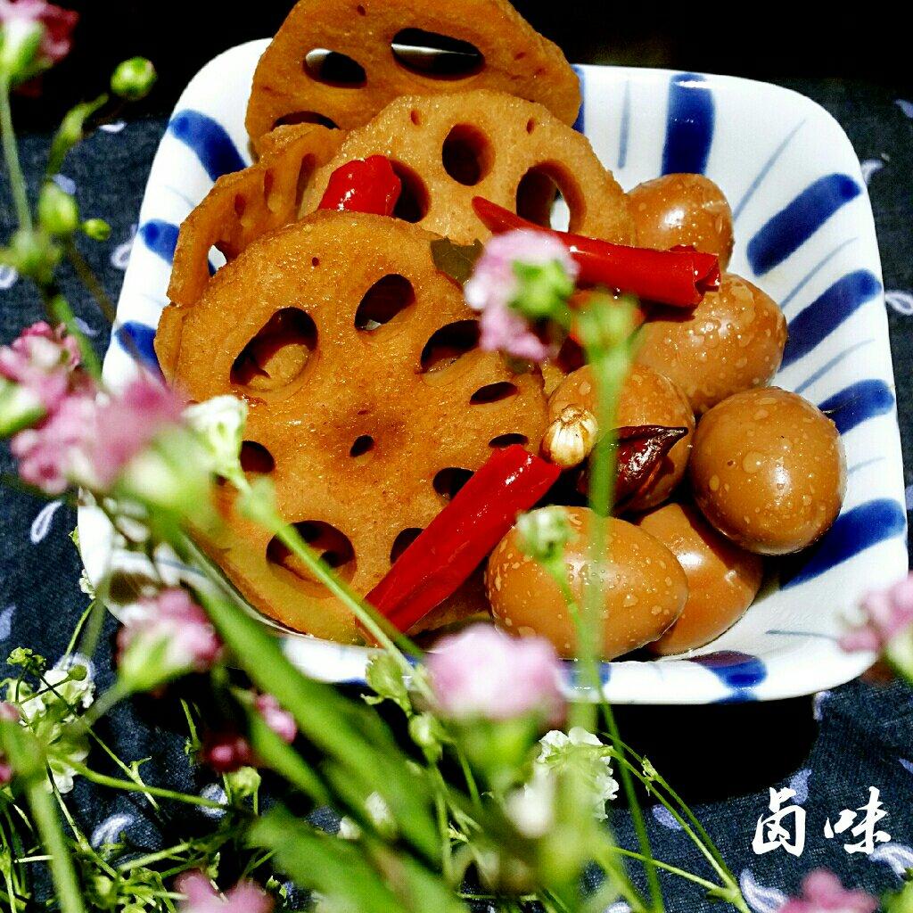 满满的兜兜做的素卤藕片