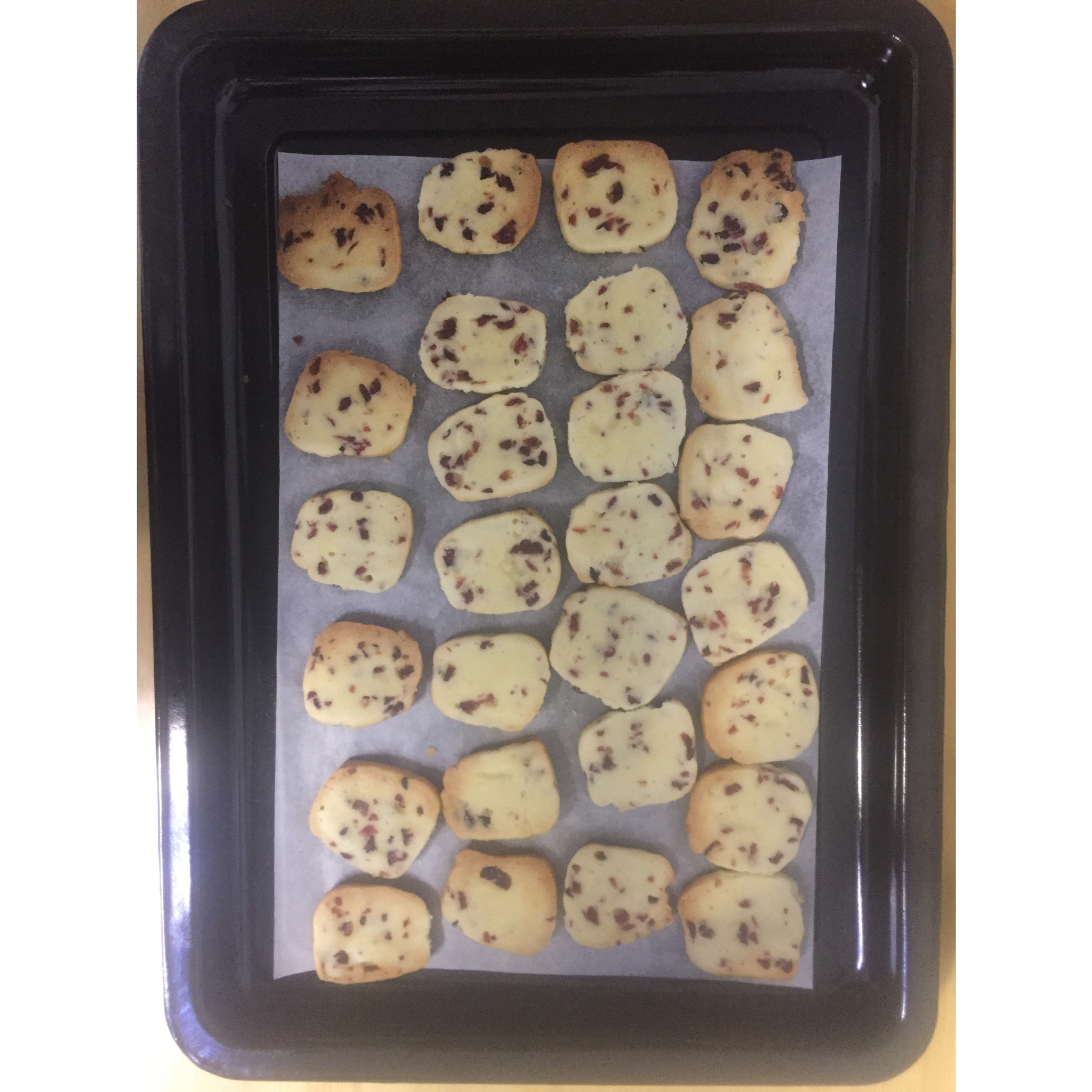 蔓越莓饼干--新手烘焙0压力 #皮黑森林#