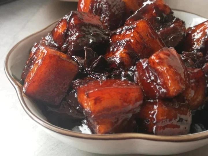 不硬不柴、果味红烧肉