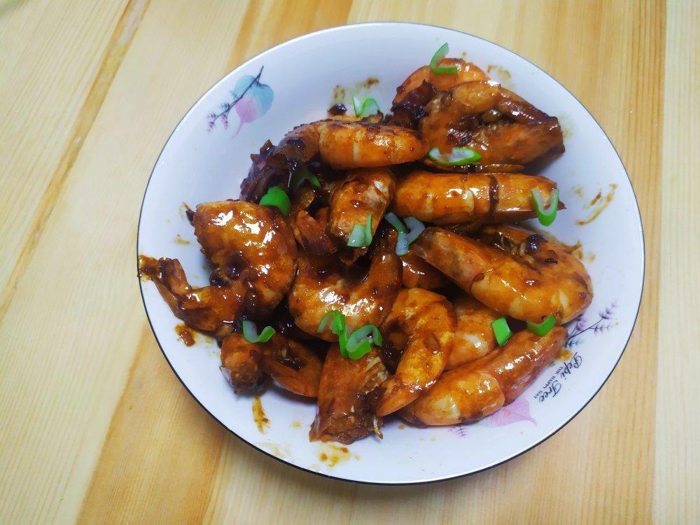 家庭版油焖大虾