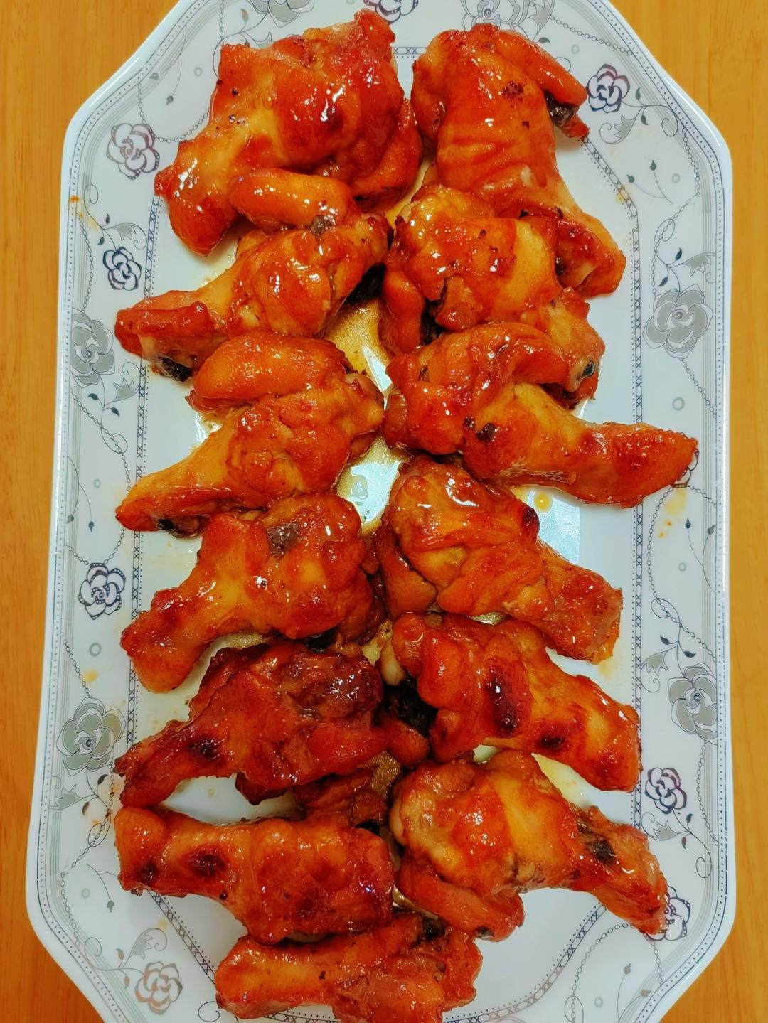 辛辣甜香的奥尔良烤鸡翅根