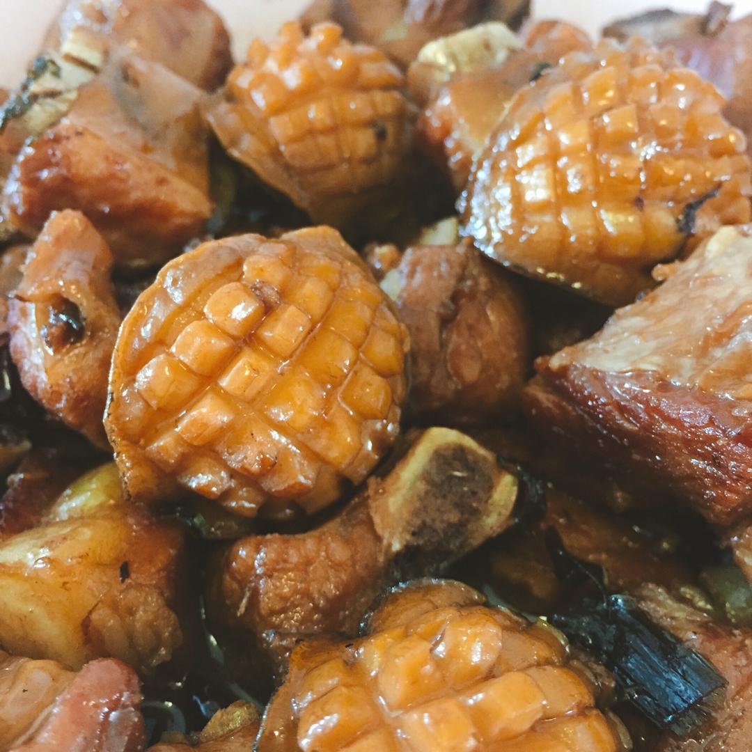 小鲍鱼烧排骨