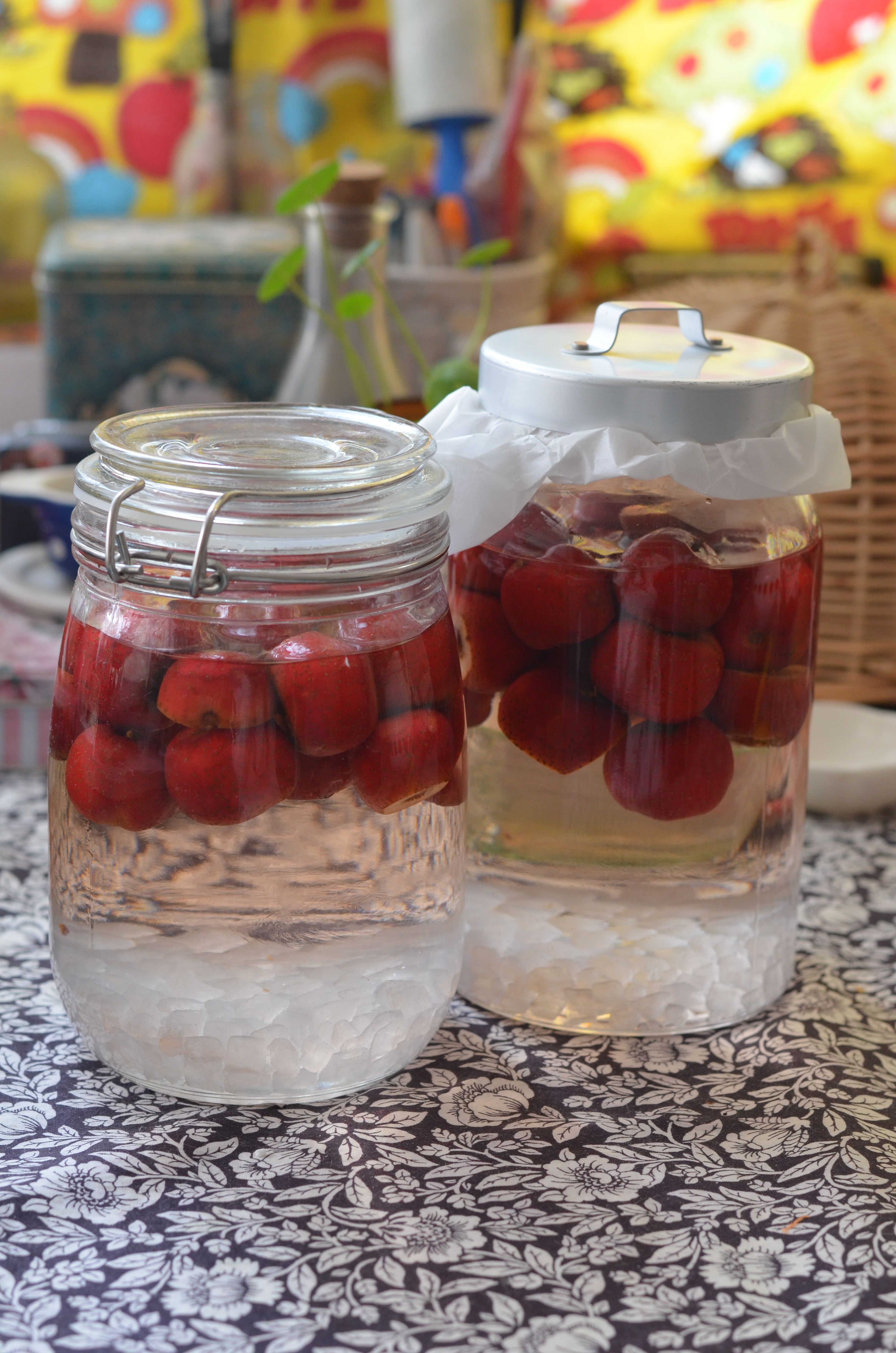 nikko做的山楂酒