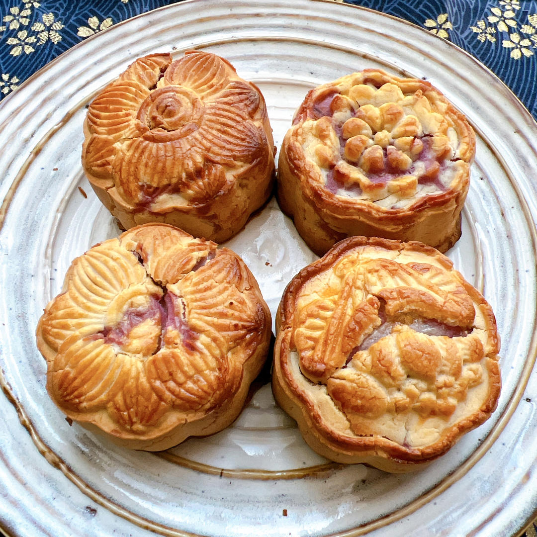 五福月饼