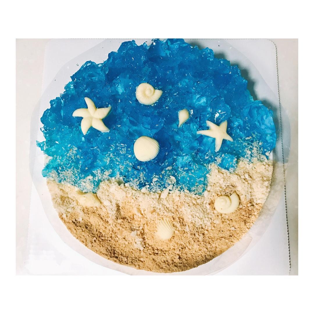 海洋酸奶慕斯蛋糕