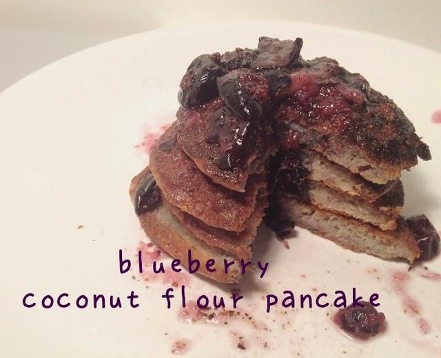 coconut flour pancake 椰子粉松饼的做法