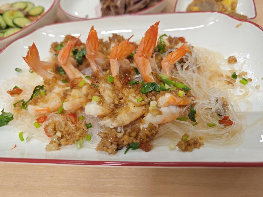 蒜蓉粉丝开背虾