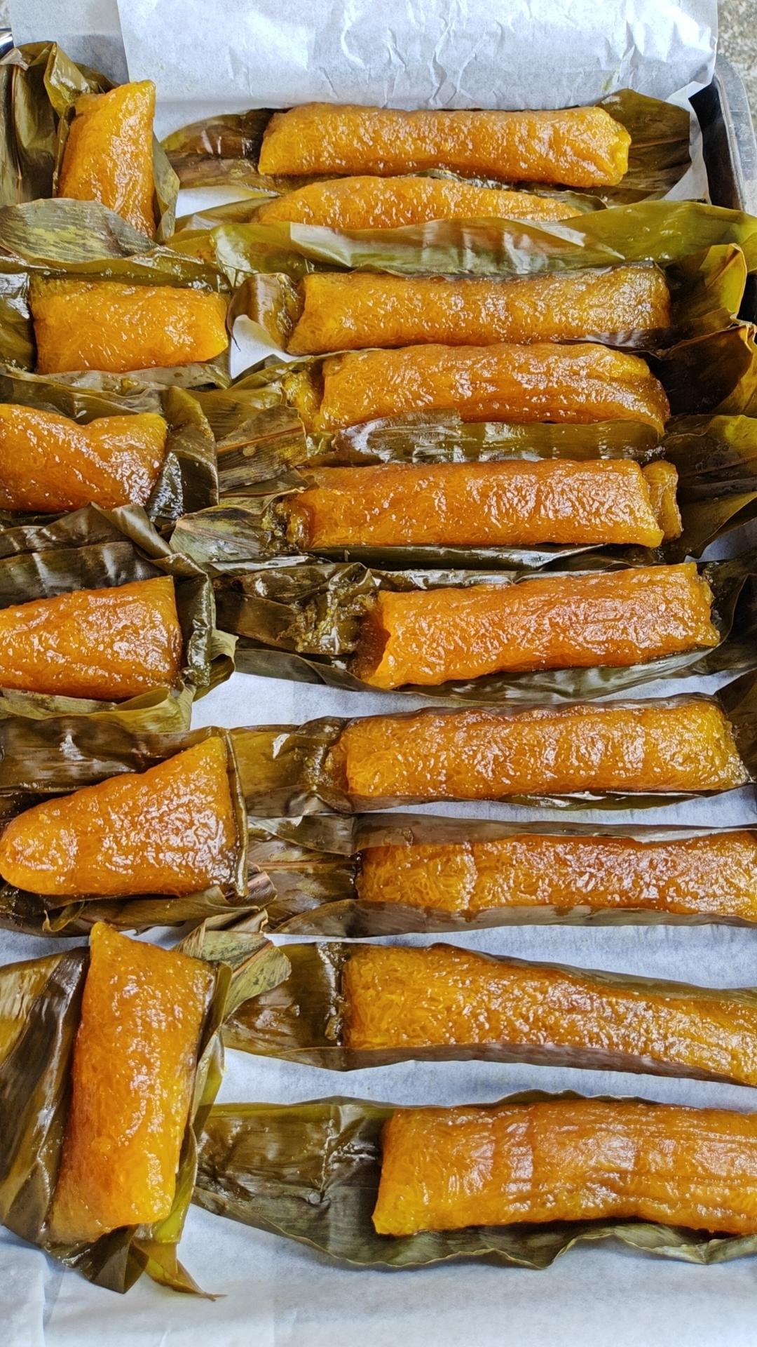 软滑Q弹灰水粽(枧水粽)粽子系列1＃附加粽干做法&食用方法