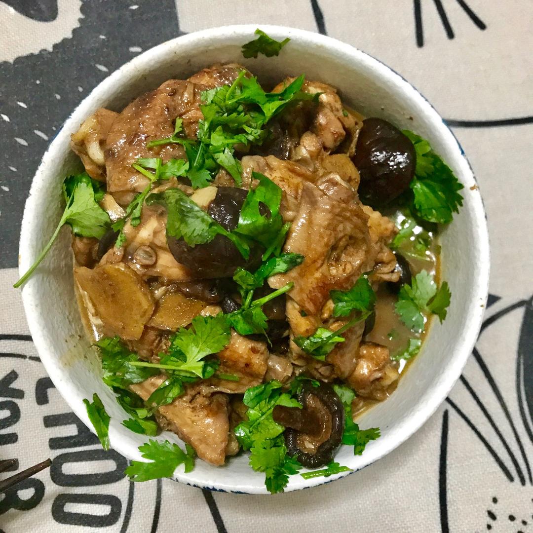 香菇烧鸡